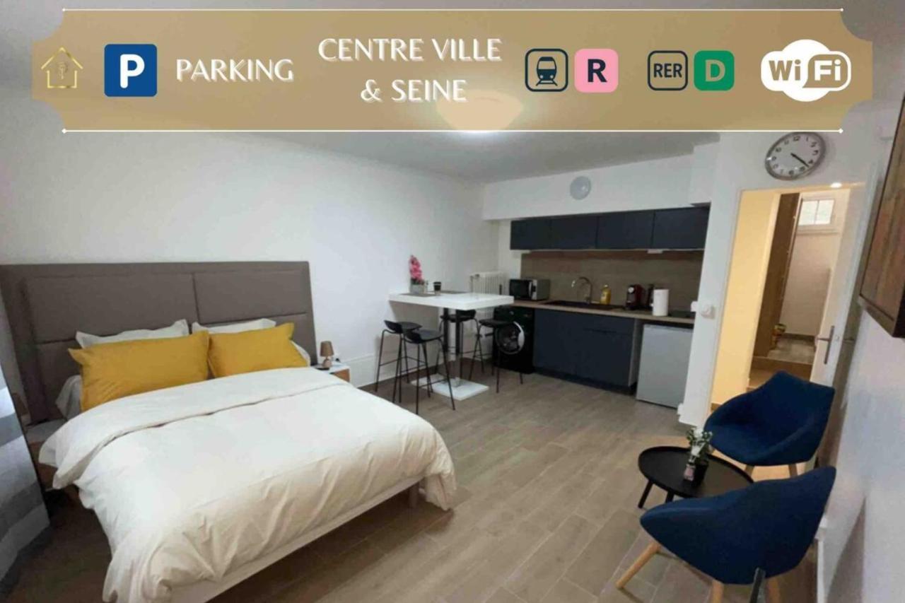 Sejour A Melun Appart'Hotel De La Mediatheque Экстерьер фото